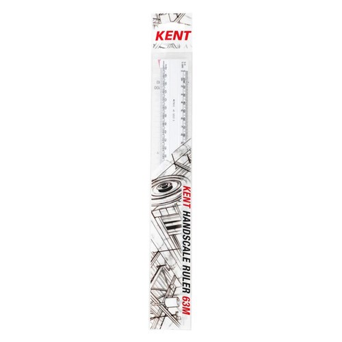 Ruler 63M Scale Double Sided Kent_2